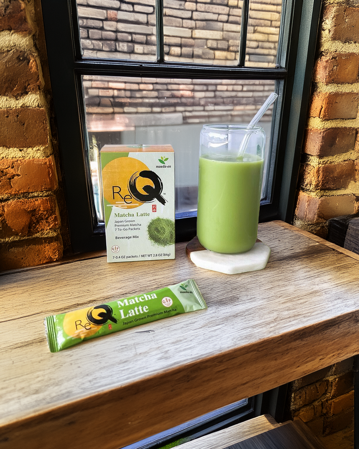 Re-Q Matcha Latte - 7pk.