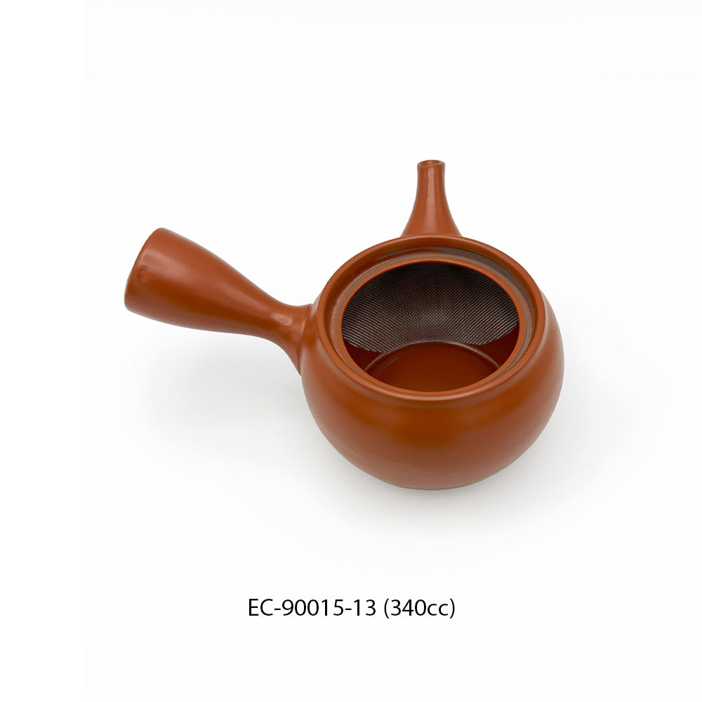 Teapot with Strainer Tokoname Style (10.8oz, 11.5oz, 12.2oz, 12.8oz)