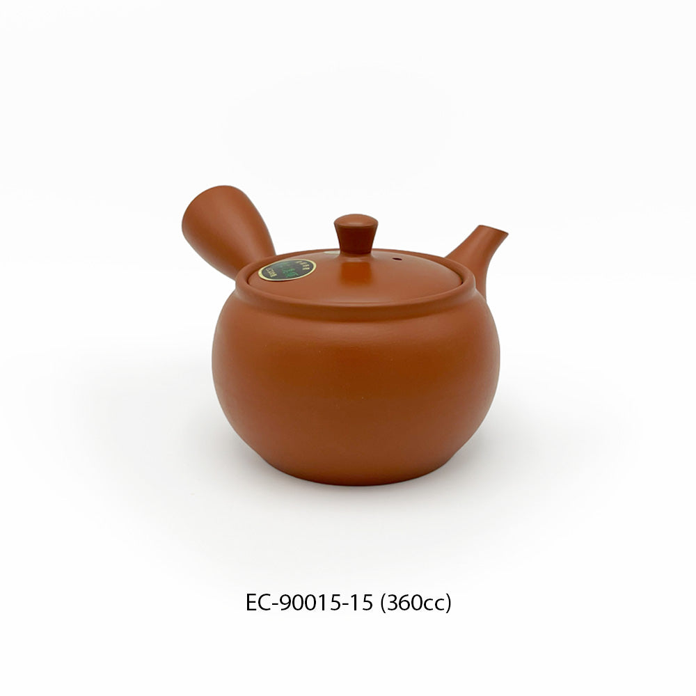 Teapot with Strainer Tokoname Style (10.8oz, 11.5oz, 12.2oz, 12.8oz)