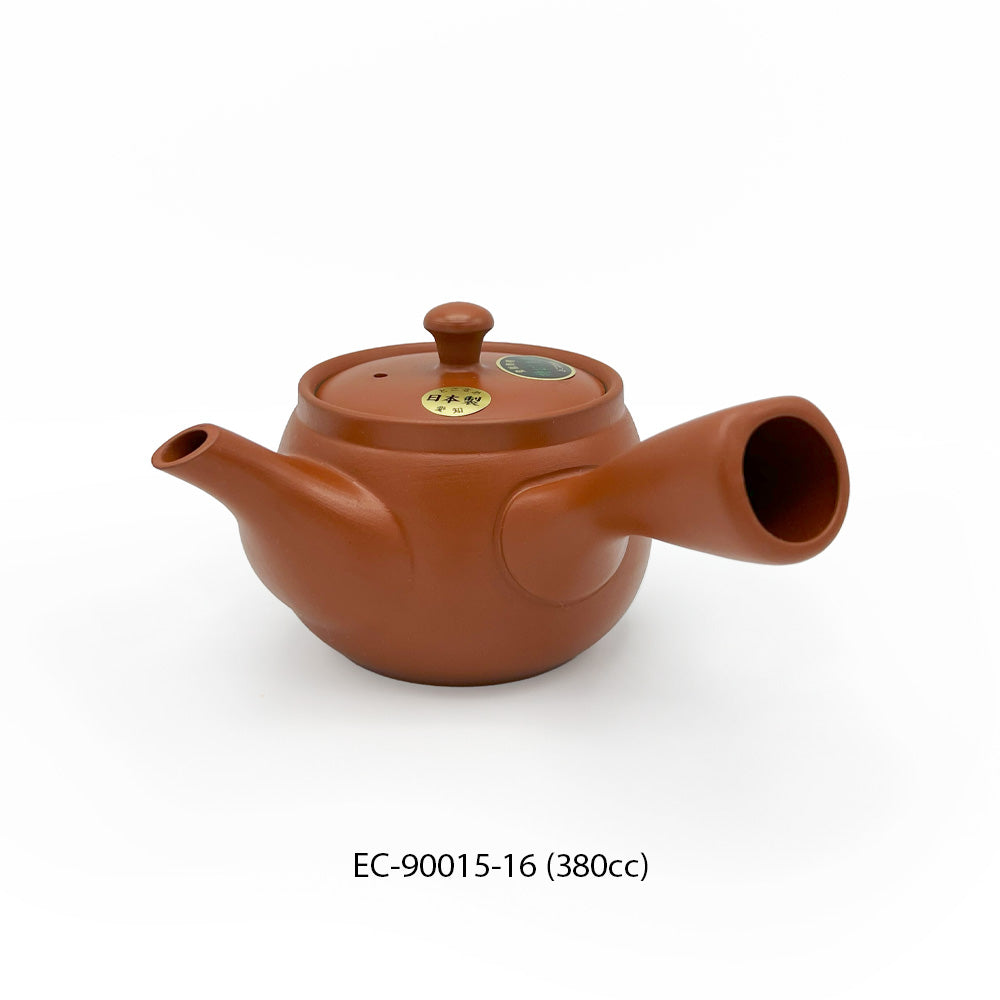 Teapot with Strainer Tokoname Style (10.8oz, 11.5oz, 12.2oz, 12.8oz)