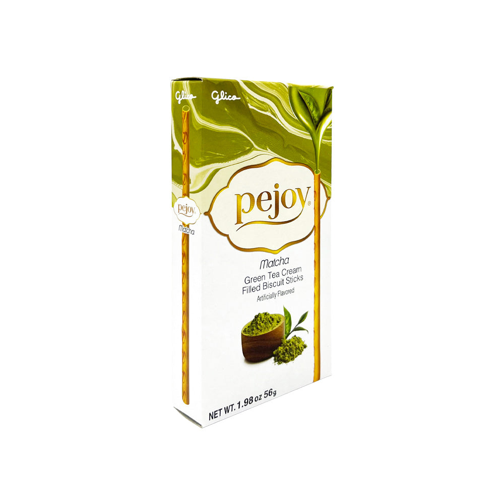 Glico Pejoy, Matcha Green Tea Cream Filled Biscuit Sticks