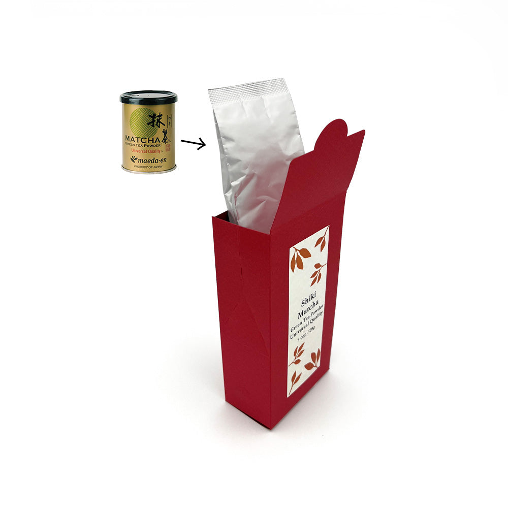 Matcha and Candy Set - Shiki Matcha Universal Quality 1oz. and Hana Komon Hard Candy