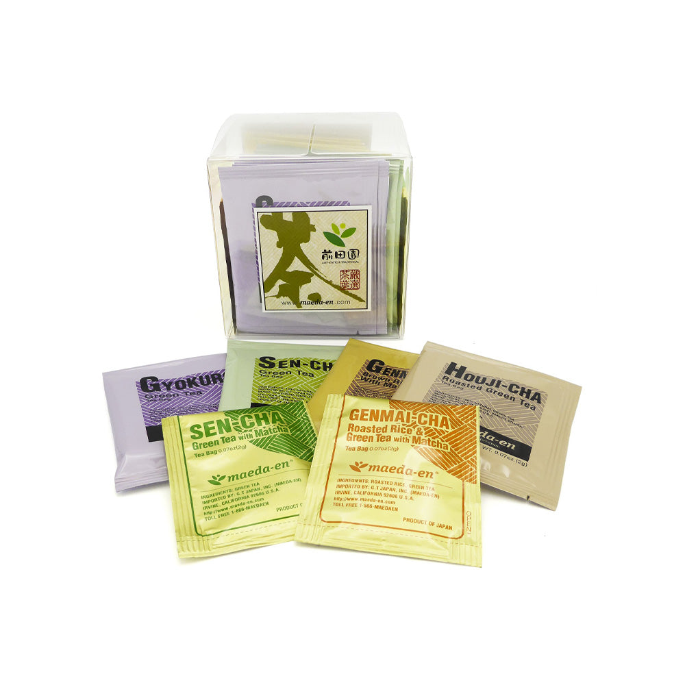 Variety Green Tea Tea bags Gift Set 6 kinds