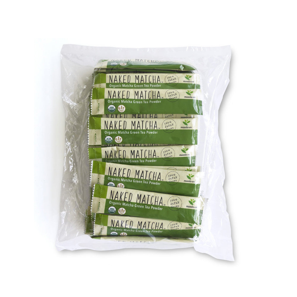 NAKED MATCHA Organic Matcha Green Tea Powder (BULK) - 50pk.