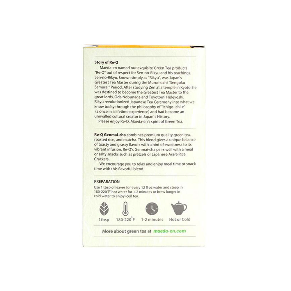 Re-Q Genmai-cha with Matcha Green Tea