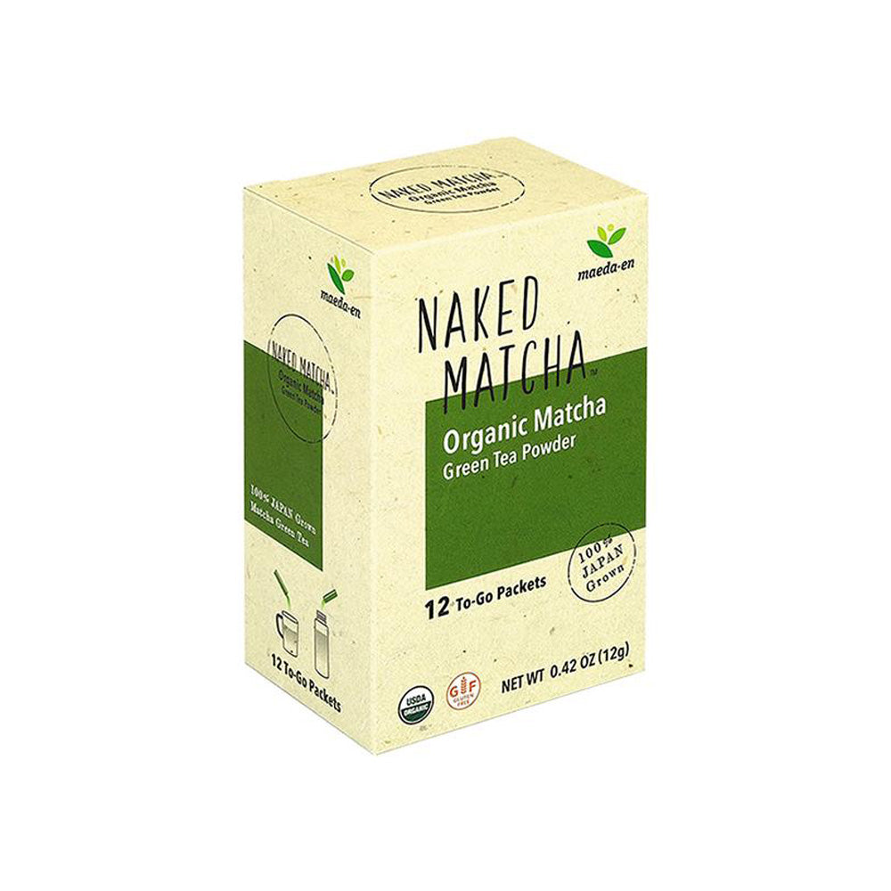 NAKED MATCHA Organic Matcha Green Tea Powder - 12pk.