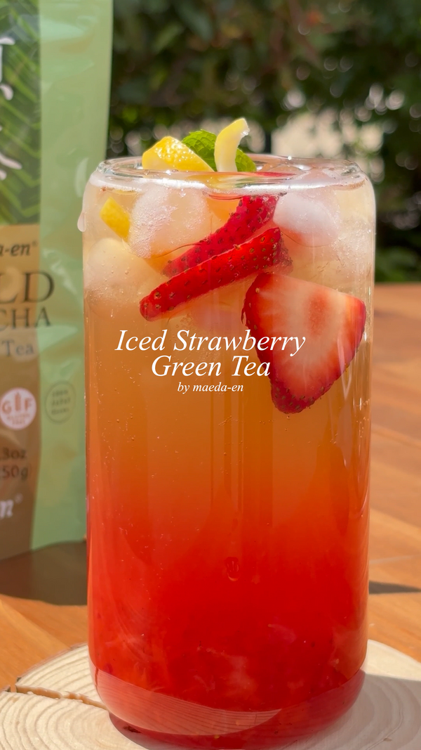 Iced Strawberry Green Tea