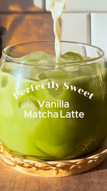Vanilla Matcha Latte