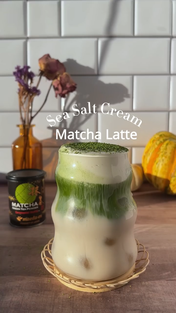 Sea Salt Cream Matcha Latte