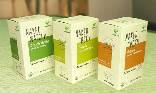 Naked Green Japanese tea series