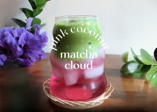 Pink Coconut Matcha Cloud