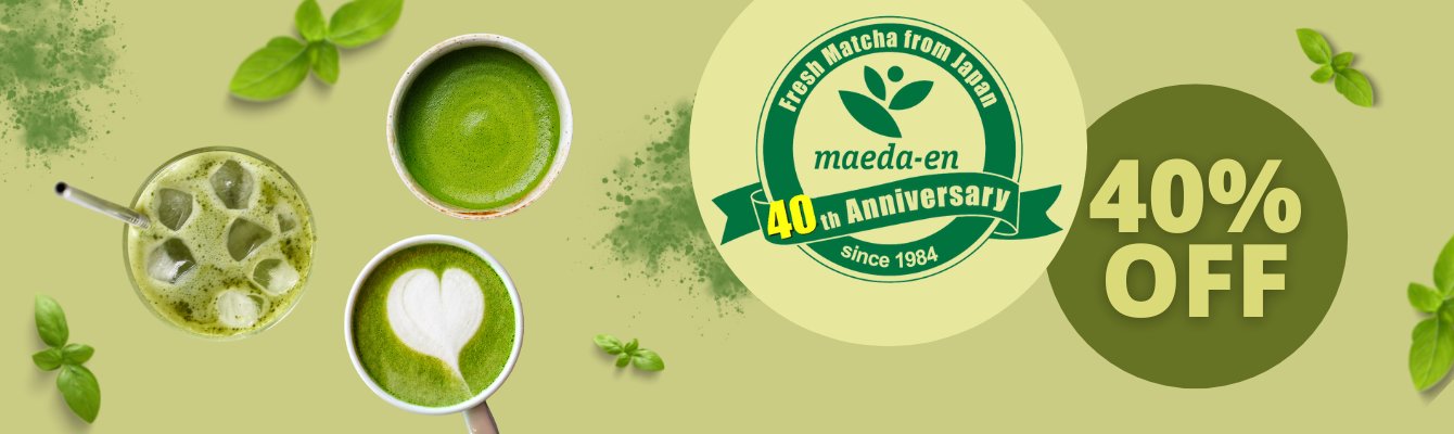 40th Anniversary 40% OFF Sale
