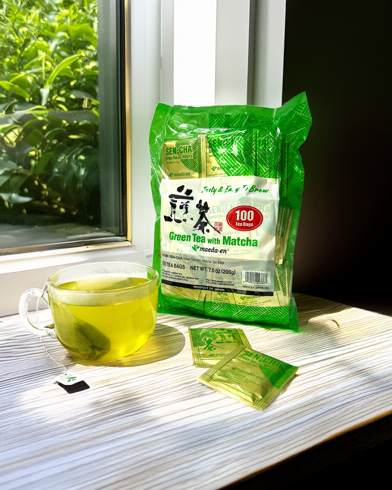 Sen-cha with Matcha Tea Bags (100bags)