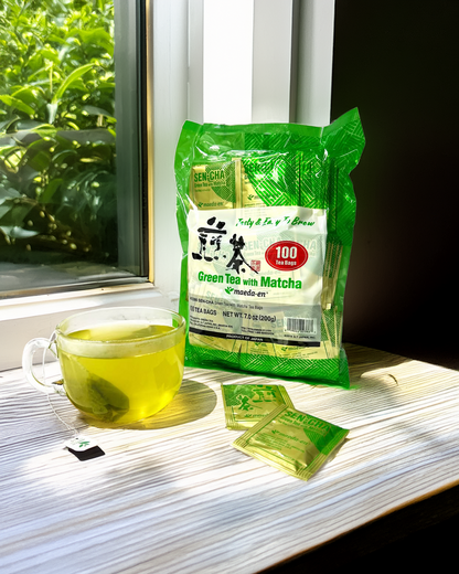 Sen-cha with Matcha Tea Bags (100bags)