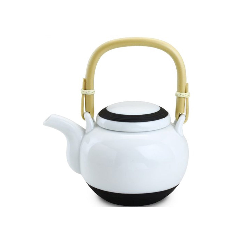 Hakusan Porcelain Suminowa Tea Pot with Strainer
