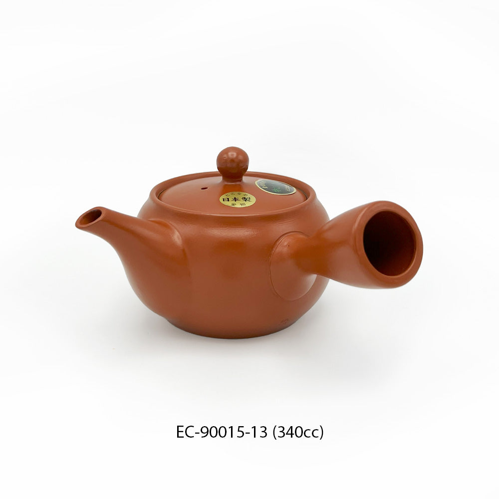 Teapot with Strainer Tokoname Style (10.8oz, 11.5oz, 12.2oz, 12.8oz)