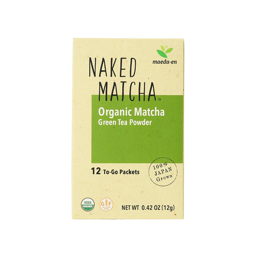 NAKED MATCHA Organic Matcha Green Tea Powder - 12pk.