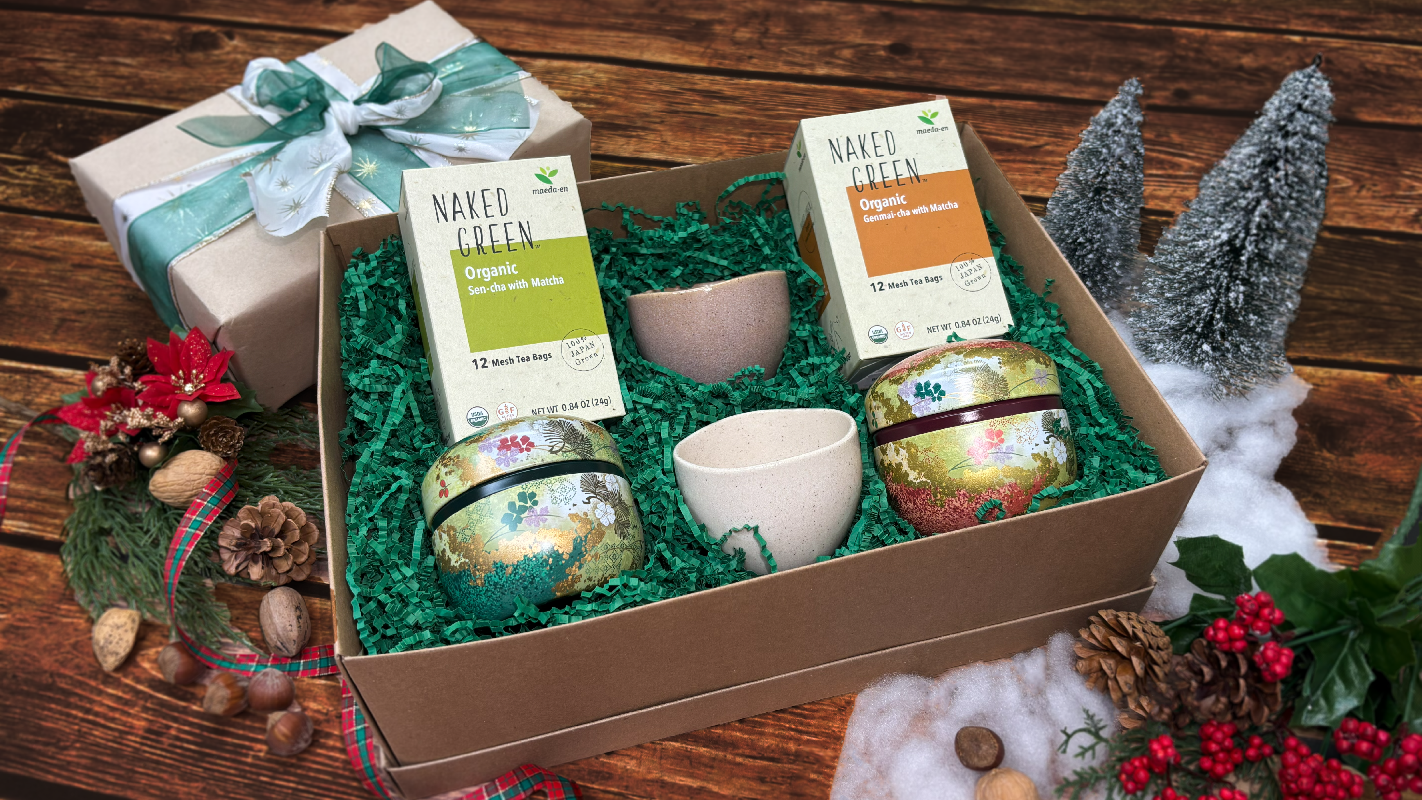 NAKED GREEN Organic Tea Bag Gift Set