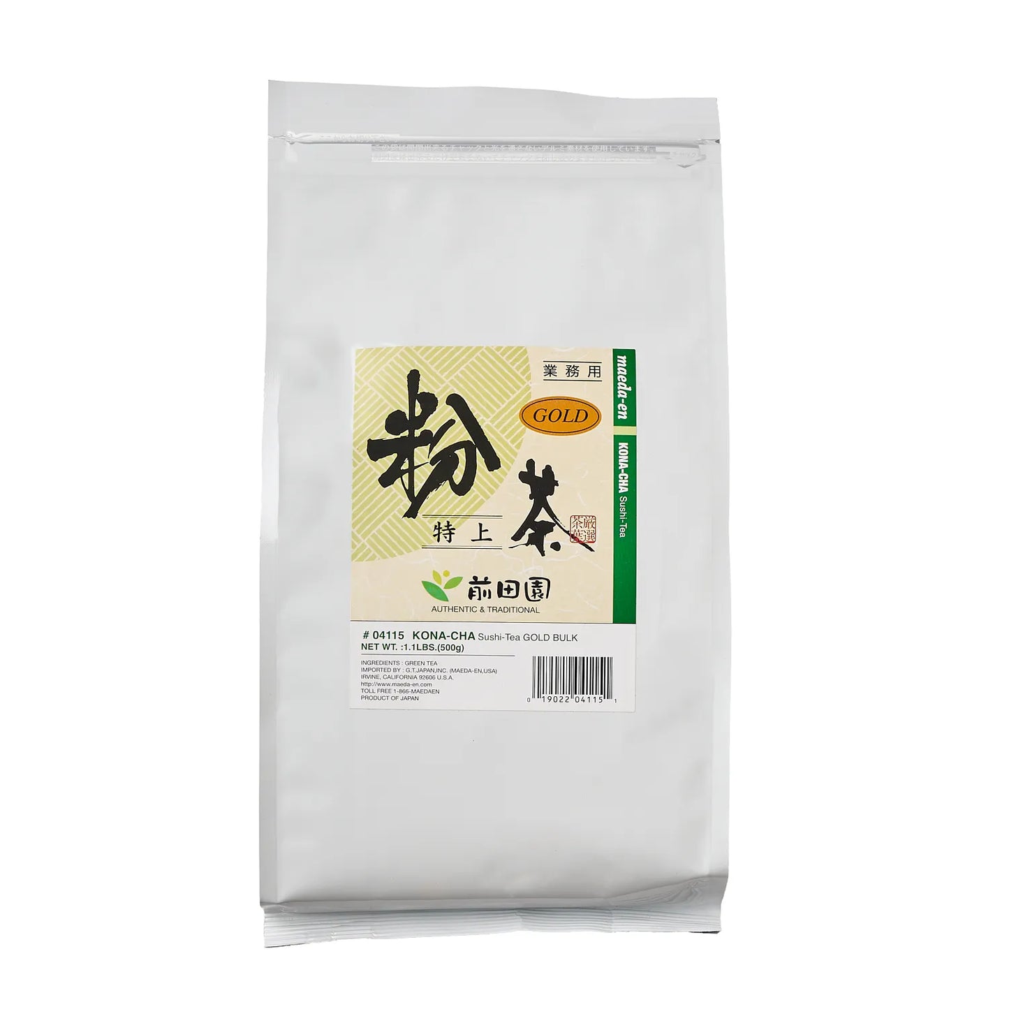 Kona-cha Sushi Tea Gold Bulk Green Tea