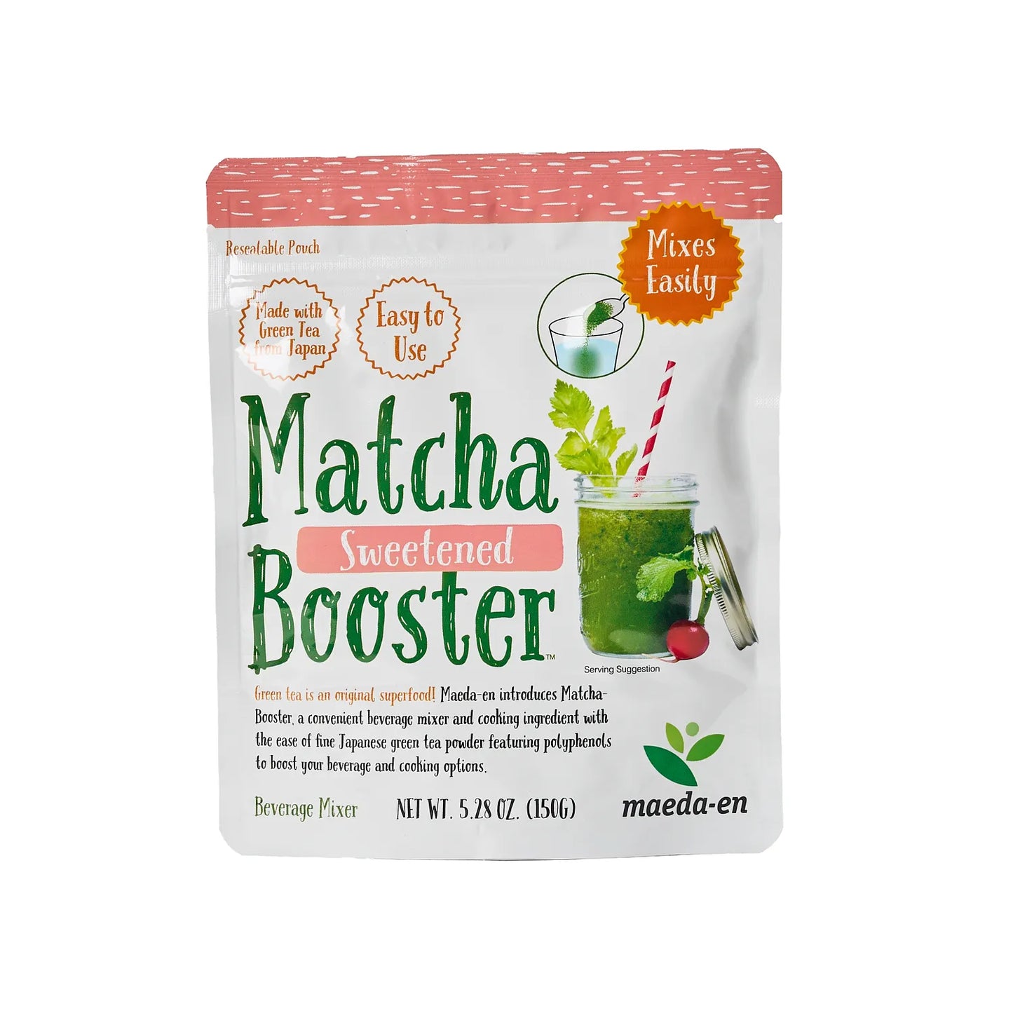 MatchaBooster Sweetened