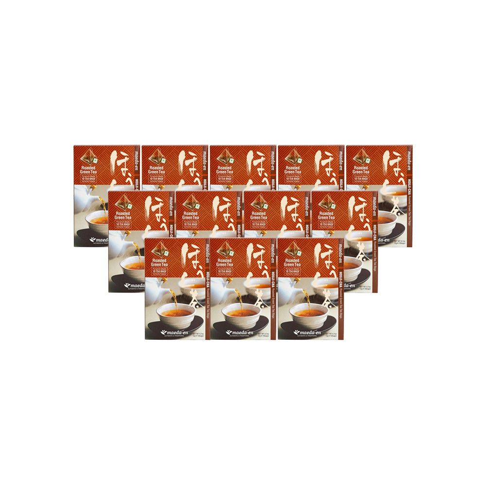 Premium Houji-cha Roasted Green Tea Tea Bags - 10bags Case (12/case)