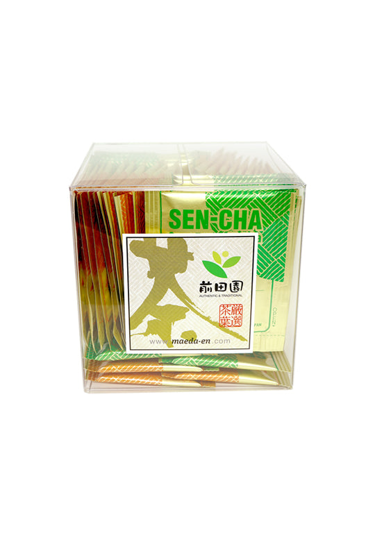 Sen-cha &Genmai-cha with Matcha Tea Bags Gift (50bags)-fr