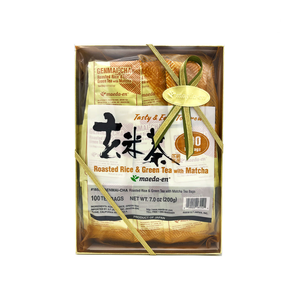 Genmai-cha with Matcha Tea Bags Gift (100bags)