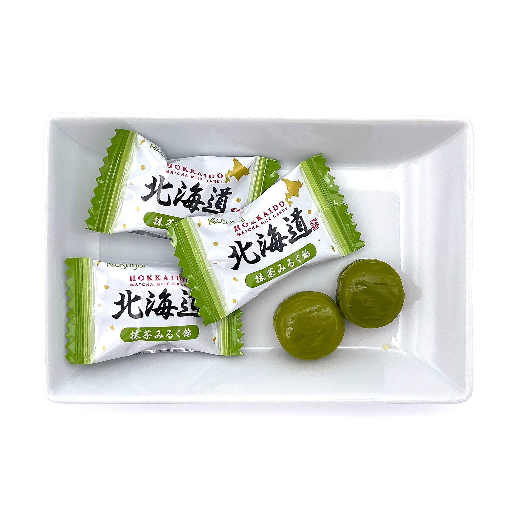 Kasugai Hokkaido Matcha Milk Hard Candy