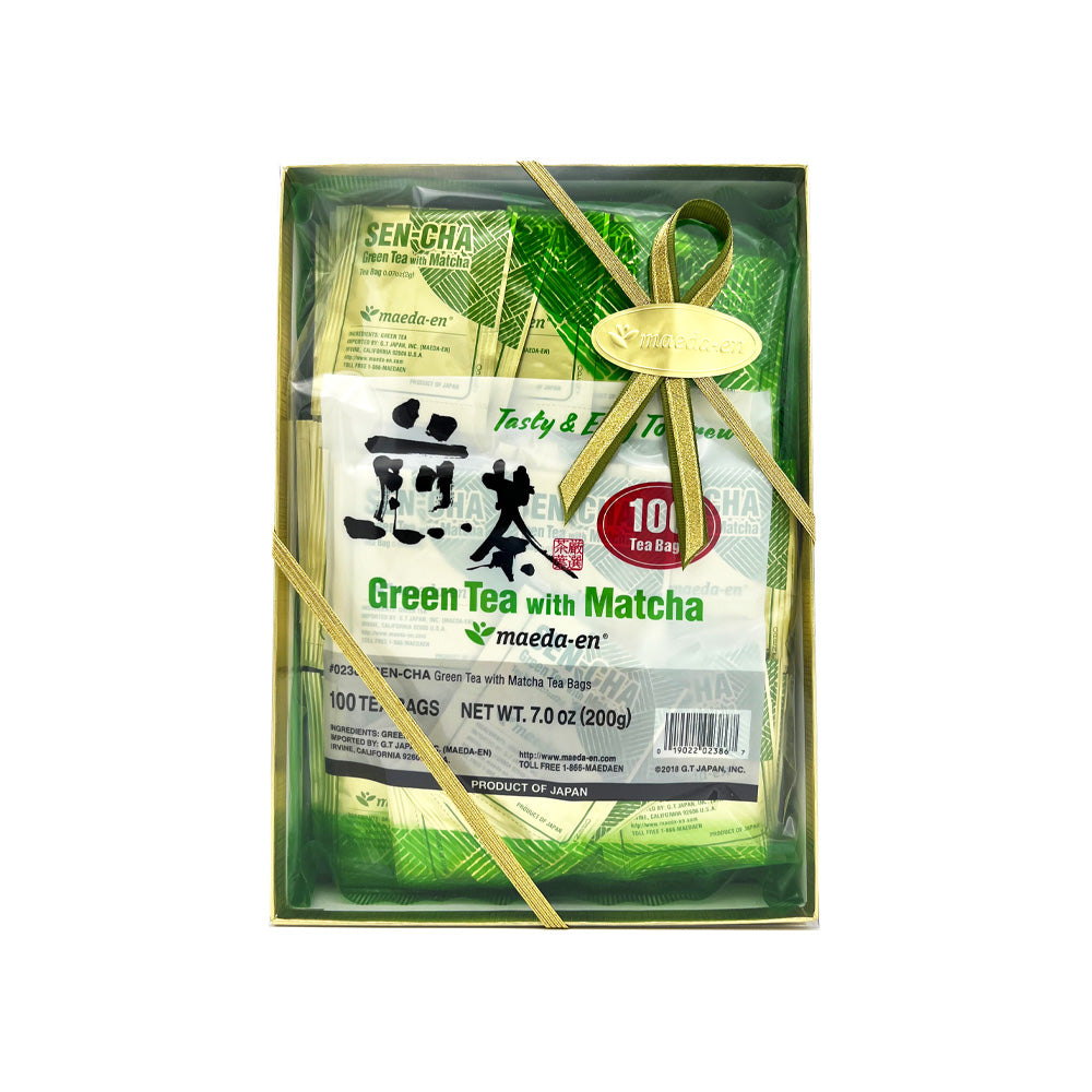Sen-cha with Matcha Tea Bags Gift (100bags)